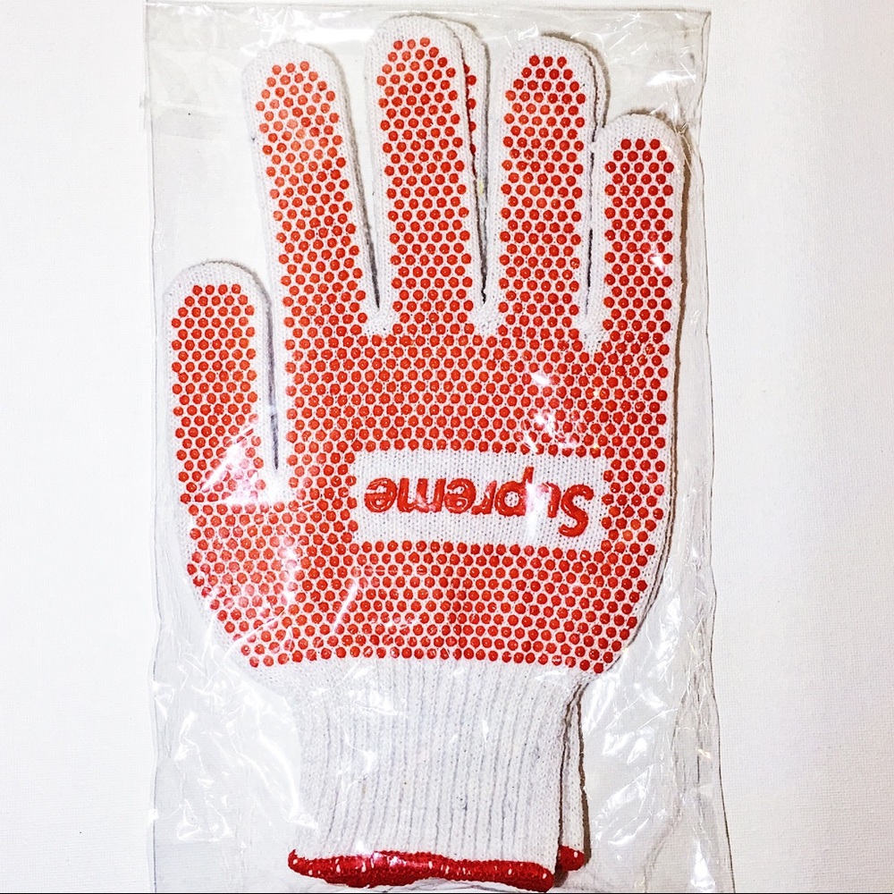 SUPREME Unisex Work Grip Gloves